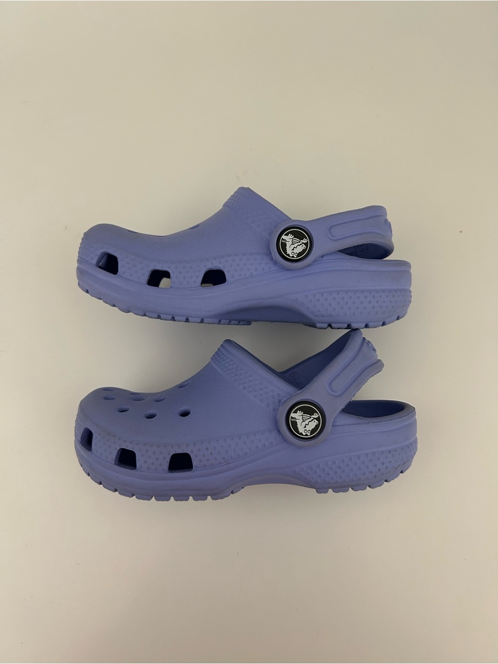 💜Crocs Classic Lightweight Clog/Water Shoes - Lavender Size 8 toddler - Picture 2 of 6
